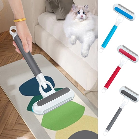 Sales Today Clearance! Gosuguu Pet Hair Cleaning Brush, Multi-Function Spray Brush for Dog Hair, Carpet & Bed Cleaning Tool, Pet Grooming Brush for Hair Removal, Hair Scraper for Pets
