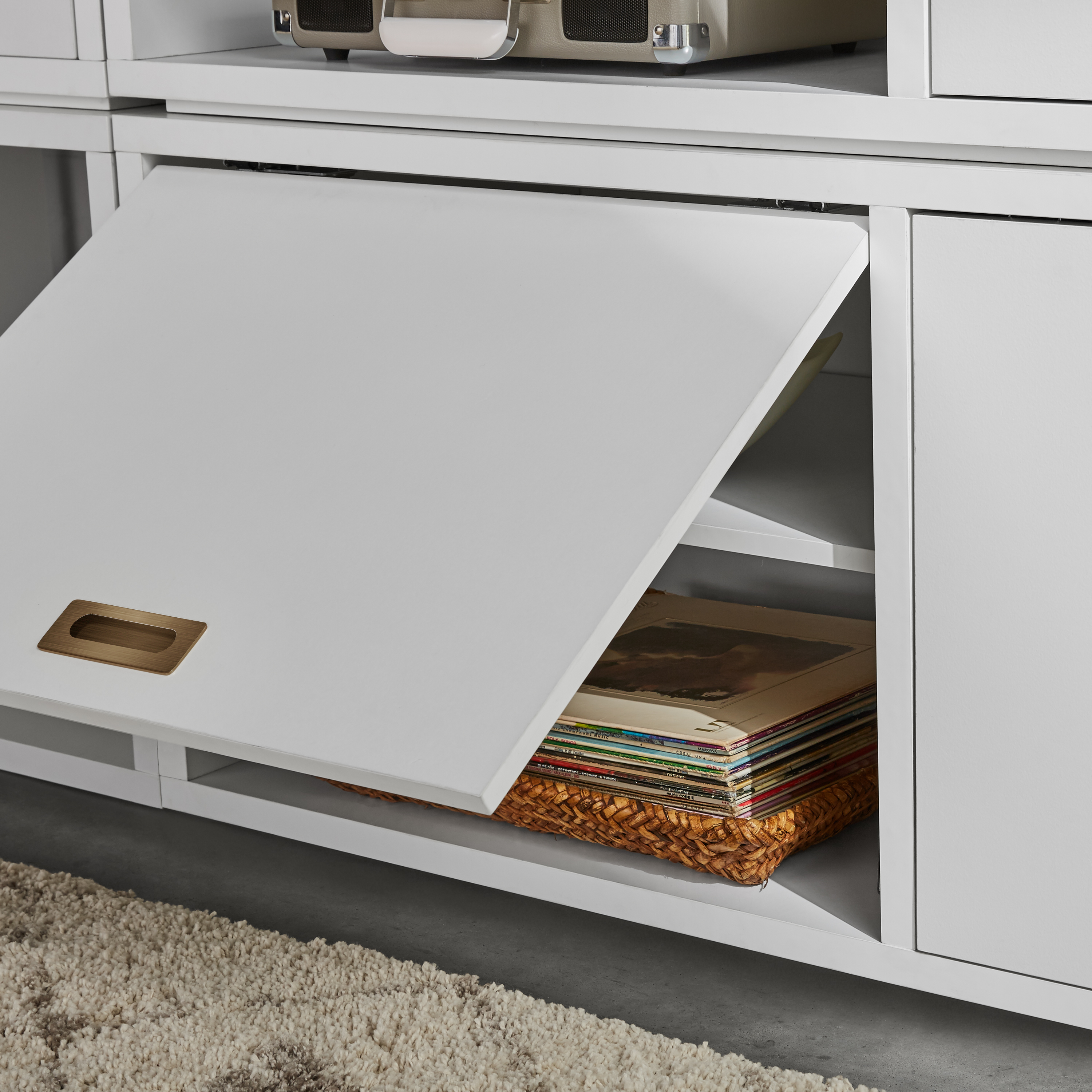 Better Homes & Gardens Ludlow Storage Cabinet with Adjustable Shelves, White - image 2 of 8