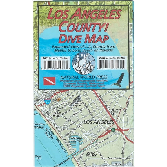 Franko Maps LA County Dive Guide