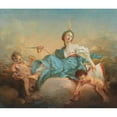 thumbnail image 2 of French School 17x15 Gold Ornate Wood Frame and Double Matted Museum Art Print Titled - Aurora (19th Century), 2 of 4
