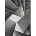 thumbnail image 2 of HR Triangle Boxes Thick Soft Plush 3D Textured Ruh 5' x 7' Area Rugs, Gray and Multicolor, 2 of 7