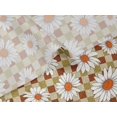 thumbnail image 5 of oneOone Velvet Brown Fabric Sunflower Floral Dress Material Fabric Print Fabric By The Yard 58 Inch Wide, 5 of 5