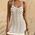thumbnail image 6 of Beach Cover Ups for Women Lightweight Crew Neck Sleeveless Bathing Suit Cover Up Summer Crochet Swimsuit Coverup, 6 of 6