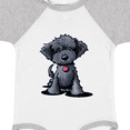 thumbnail image 4 of Inktastic Black Doodle Puppy Boys or Girls Baby Bodysuit, 4 of 5