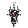thumbnail image 1 of YTC Summit Dragon Gothic Cross Pendant Collectible Medallion Necklace Accessory, 1 of 3