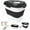 Black/20-50LBS, variant on 20-30 Lbs Rice Storage Container,Collapsible Food Storage Containers with Rolling Wheel Airtight Locking Lid,Flour Storage Container with Cup and Scoop,Suitable for Food,Rice,Pet Food,Flour
