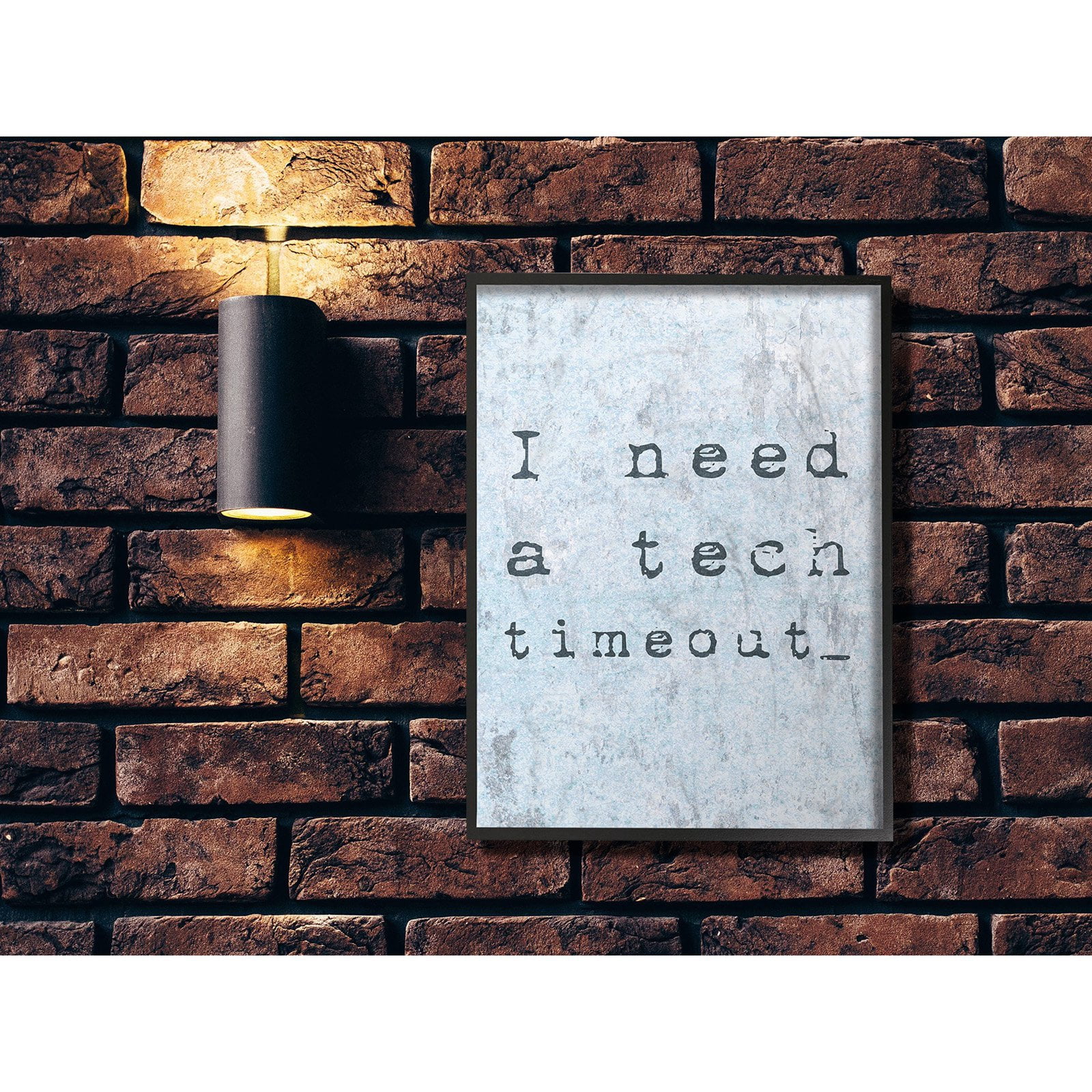 The Stupell Home Decor Collection Need a Tech Timeout Wall Art