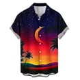 thumbnail image 4 of Hawaiian Shirt for Men Short Sleeve,Hawaiian Shirt for Men Tropical Loose Fit Shirt Short Sleeve Casual Button Down Holiday Beach Shirts with Pocket, 4 of 6