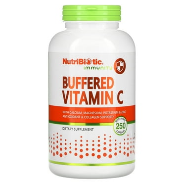 NutriBiotic Immunity, Buffered Vitamin C, 250 Gluten Free Capsules