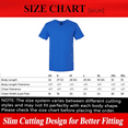 thumbnail image 2 of Gildan Men's V-Neck Short Sleeve T-Shirt Softstyle Casual Shirt, S Size, Royal Color Tees, Single Pack, 2 of 5