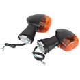 thumbnail image 2 of 2pcs Motorcycle Turn Signal Light Yellow Light Fit for Kawasaki ZX900 Ninja ZX-9R, 2 of 5