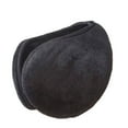 thumbnail image 5 of Unisex Solid Winter Earmuffs Women Men Ear Cover Thicken Plush Soft Warm Earmuff Warmer Apparel Accessories Black, 5 of 9