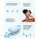 thumbnail image 5 of Versión global Xiaomi Redmi Buds 6 Lite Auriculares Bluetooth 5.3 Cancelación de ruido mejorada Micrófono dual Batería grande ANC híbrido, 5 of 5