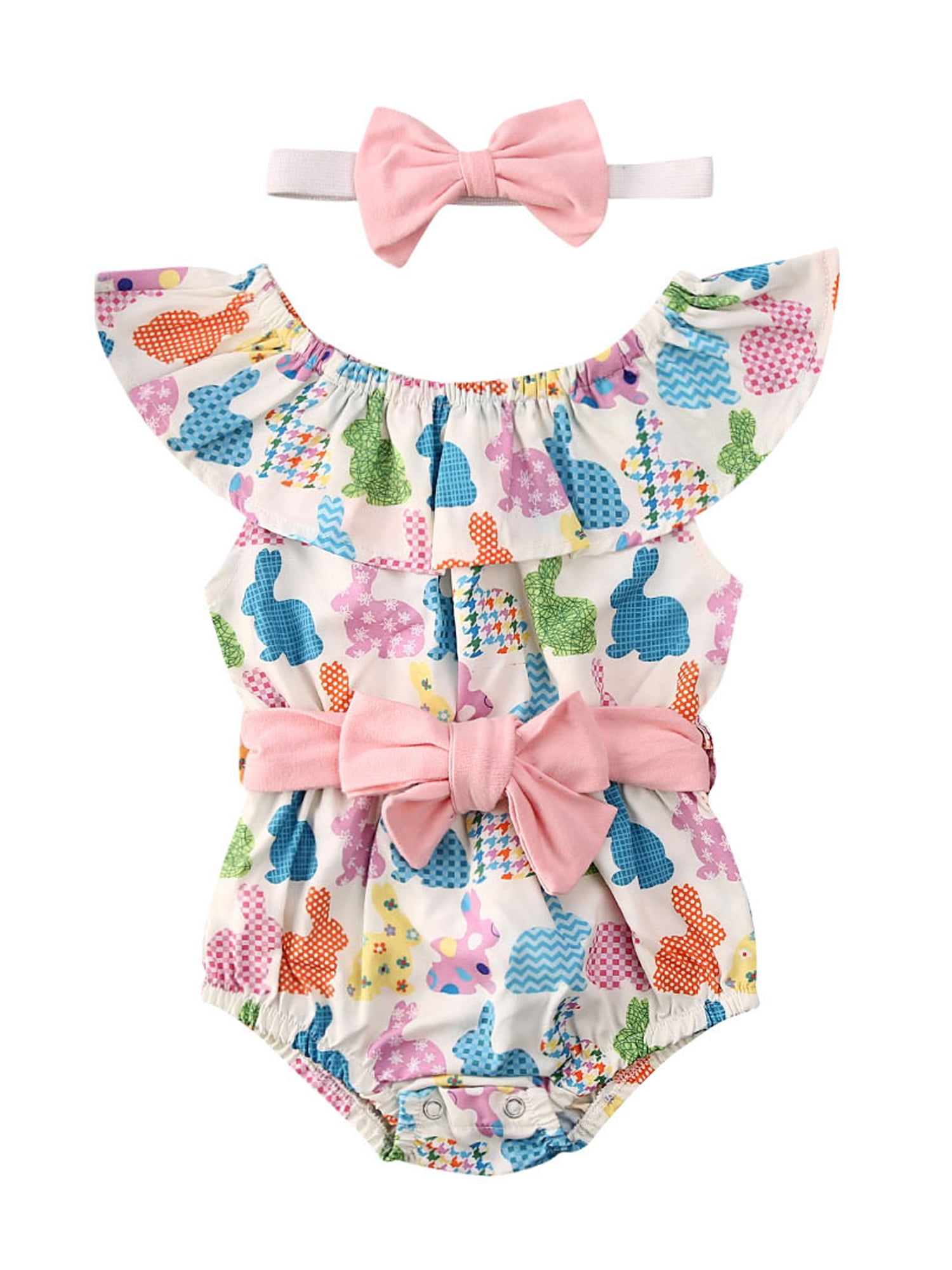 baby easter romper