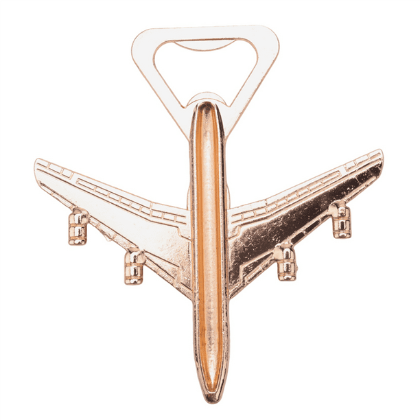 Pack of 12 Airplane Bottle Opener Gift Box Air Plane Travel Beer Bottle