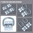 thumbnail image 3 of Diekin 12pcs Tie Down Anchor Trailer D Ring Replacement Trailer Tie Down Anchor Accessory, 3 of 6