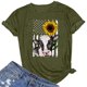 thumbnail image 3 of Tops de Mujer Camisas Casuales Blusas Moda Impreso Cuello Redondo Manga Corta Suelto Odeerbi ODB152856, 3 of 5