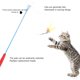 thumbnail image 4 of Varita para gatos, juguete interactivo para atrapar a los gatos, juguete para gatos de 3 secciones, varita para gatos, caña de pescar, juguete para ejercitar a gatos y gatitos, amarillo (no incluye, 4 of 5