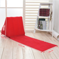 thumbnail image 4 of Colchoneta inflable plegable suave para playa, para festivales, acampadas, ocio, tumbona, cojín para la espalda, asiento de silla, colchón de aire para viaje, 4 of 5