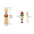 thumbnail image 2 of Phenofice 2 Sets Small Percussion Instruments Wood Assorted Color Musical Talent Cultivation for Kids, 2 of 8