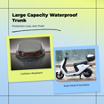 thumbnail image 4 of Abbraccia Baúl moto impermeable gran capacidad, 4 of 6
