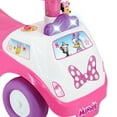 thumbnail image 5 of Kiddieland Disney Minnie Lights N' Sounds Ride-On for Toddlers Plastic Pink, 5 of 5
