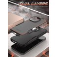 thumbnail image 2 of Funda de teléfono Poetic Neon Series para iPhone 15 Pro Max negra, 2 of 6