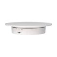 thumbnail image 3 of Rotating Display Stand, Angle Adjustable 200mm Electric Rotating Turntable  For Living Room For Shop For Exhibition White, 3 of 8