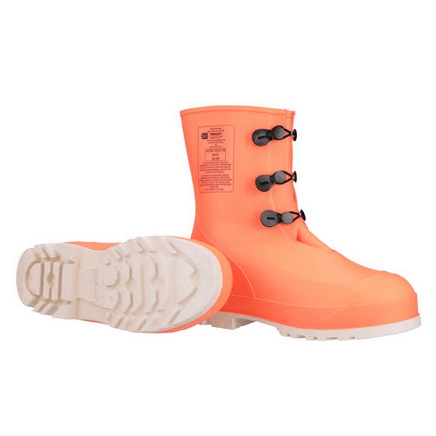 Tingley 82330 HazProof Steel Toe Boots, Orange/Cream, Sure  display picture 1