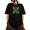 Black-3, variant on St Patricks Day Black Multicolor Dandelion Clover Graphic Tees Shirts Tops Commuting Short Sleeve Round Neck Black S-5XL
