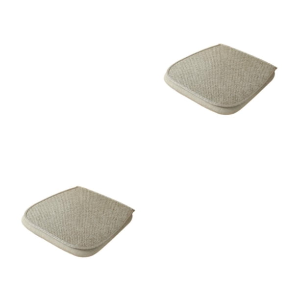 Billuyoard Cool Ice Pad Seat Mat Cojín para silla Accesorios para el hogar Exquisita sala de estar Interior Poliéster Suministros para el hogar Gris 2piezas