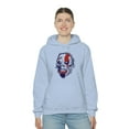 thumbnail image 5 of Chimp Human Face Is Watching You Unisex Heavy Blend™ Hooded Sweatshirt, 5 of 9