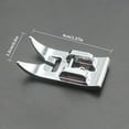 thumbnail image 3 of Wweixi 1/4 Inch Patchwork Presser Foot Metal Rustproof Stitch Ditch Foot Household Sewing Machines Accessories, 3 of 9