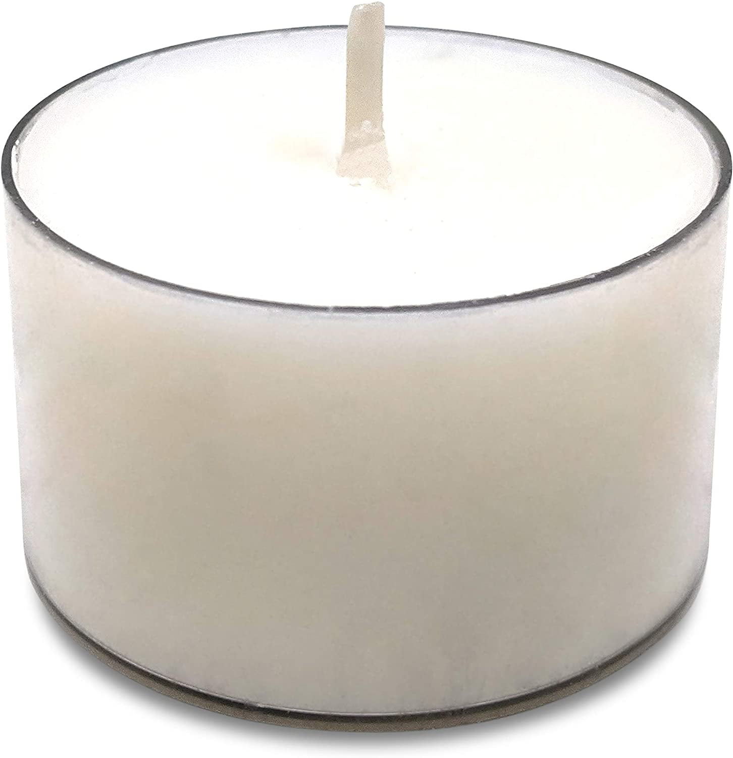 4HR x 50 Unscented Plain White Tea light Candles Non Scented Burner Aroma Relax 