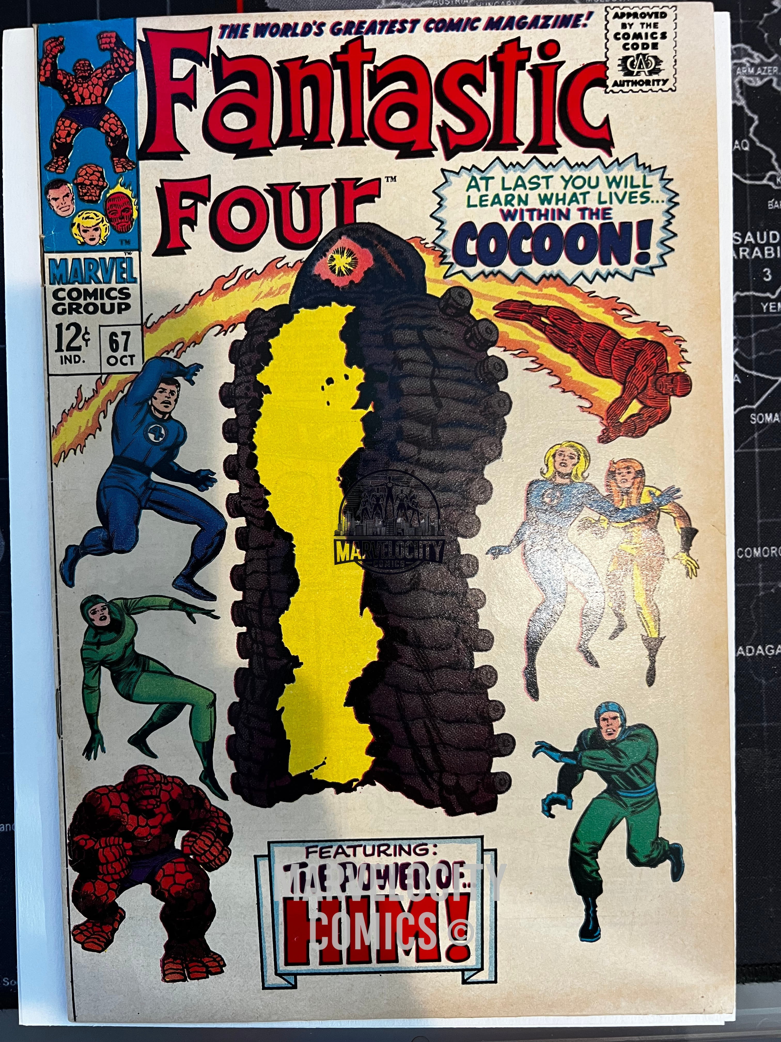 Fantastic Four # 67 - (1967) Marvel - 1st. Appearance HIM / Adam Warlock! VF
