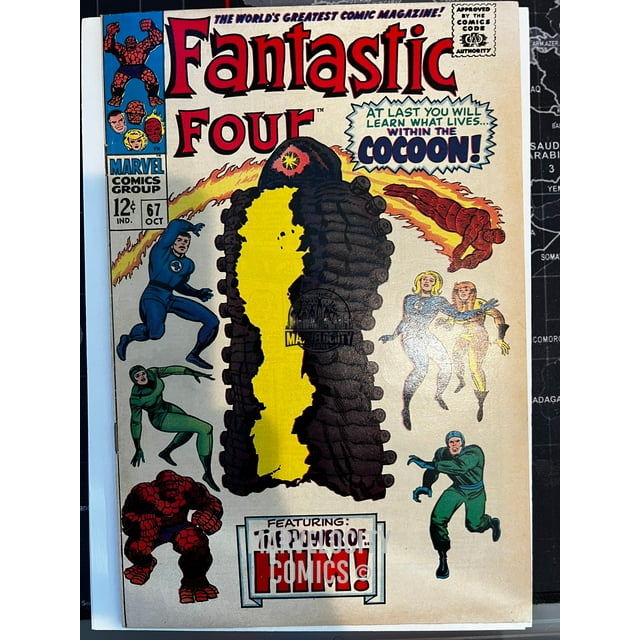 Fantastic Four # 67 - (1967) Marvel - 1st. Appearance HIM / Adam Warlock! VF