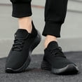 thumbnail image 3 of LASUDRAA Mens Running Shoes Casual Walking Shoes Athletic Sport Lightweight Breathable Fit Shoes, 3 of 5