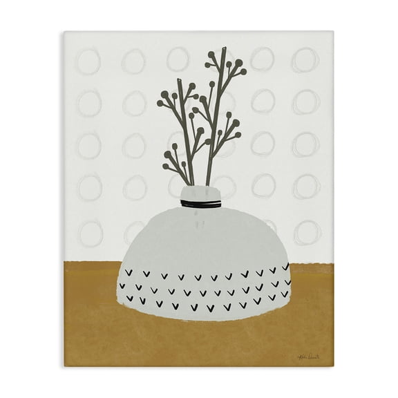 Stupell Industries Modern Modern Leaf Bouquet Canvas Art, 16 x 20, by Katie Doucette