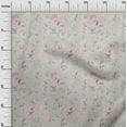 thumbnail image 2 of oneOone Cotton Poplin Dusty Pink Fabric Florals Dress Material Fabric Print Fabric By The Yard 42 Inch Wide, 2 of 4