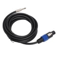 thumbnail image 2 of 1/4 Inch Male Speaker Cable Professional Plug and Play Speaker Extension Cable for Stage Monitors Subwoofers, 2 of 5