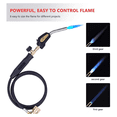 thumbnail image 4 of Propane Torch Hand Hose, Mapp Gas Torch,Welding Torch,Hose Length 1.5M/60inch Maximum Operating Temperature 1900℃/3600℉,1 x Propane Torch Hand Hose, 4 of 8