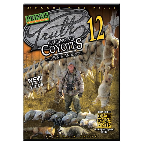 Primos Truth 12 41121 Calling All Coyotes Dvd Loose by Primos