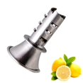 thumbnail image 5 of Exprimidor Manual de limón de acero inoxidable, exprimidor de cítricos de mano y vertedor de naranja, 1 Uds., 5 of 5