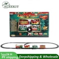 thumbnail image 2 of 1/8/10PCS Christmas Electric Train Toy Rail Car Mini Train Track Frame With Sound Light Christmas Tree Decors Kid Toy New Year, 2 of 5