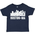 thumbnail image 3 of Inktastic Boston Massachusetts City Skyline with Grunge Boys or Girls Toddler T-Shirt, 3 of 5