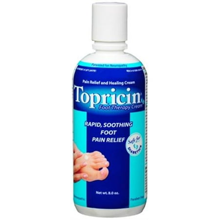 Topricin Foot Therapy Cream (8 oz pack de 3)