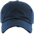 thumbnail image 3 of Ponytail Messy High Bun Adjustable Washed Cotton Baseball Cap, 3 of 9