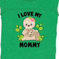 thumbnail image 3 of Inktastic Cute Sloth I Love My Mommy with Green Leaves Boys or Girls Baby Bodysuit, 3 of 4
