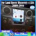 thumbnail image 2 of Android 13 para Land Rover Discovery 4 LR4 2009-2016 Radio para automóvil Multimedia automotriz Pantalla Tesla Carplay Bluetooth automático GPS 4G, 2 of 5