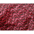 thumbnail image 3 of oneOone Silk Tabby Fabric Waves Flame Stitch Print Sewing Fabric BTY 42 Inch Wide, 3 of 3